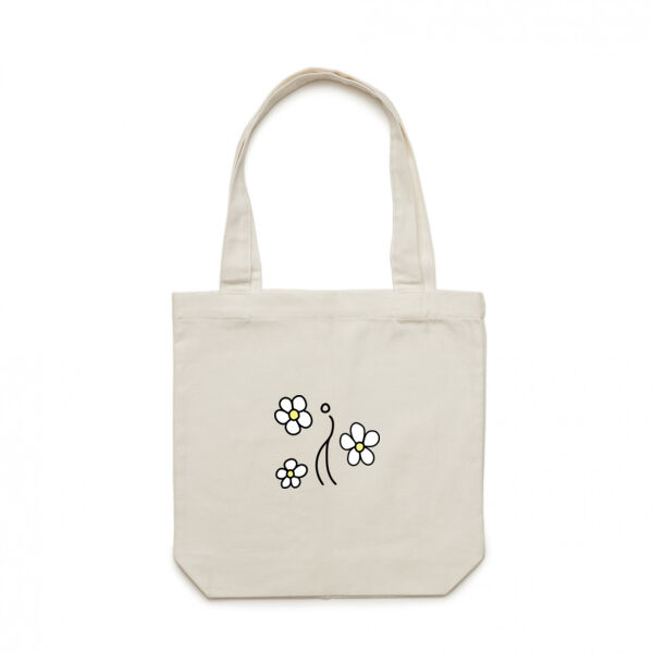 XXU Blooming Tote Bag -natural  Thumbnail
