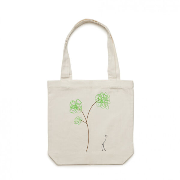 XXU Appreciate Nature Tote Bag -natural Thumbnail