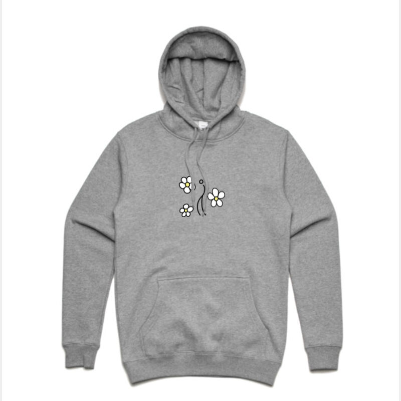 XXU Blooming Hoodie -grey Thumbnail