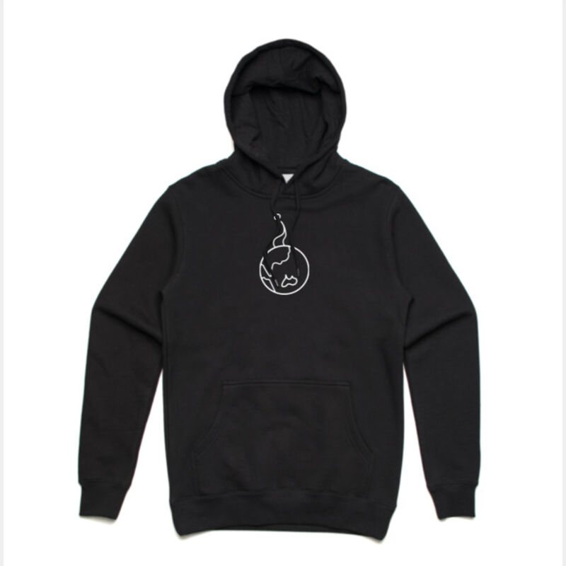XXU Top Of The World Hoodie -black Thumbnail