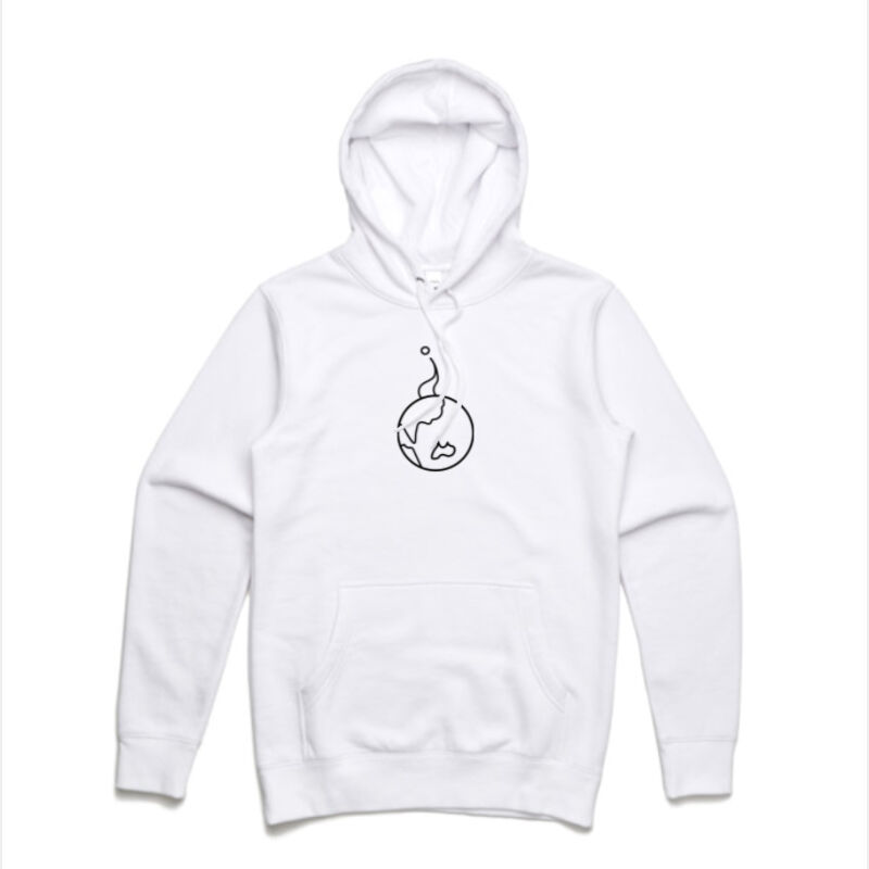 XXU Top Of The World Hoodie -white Thumbnail