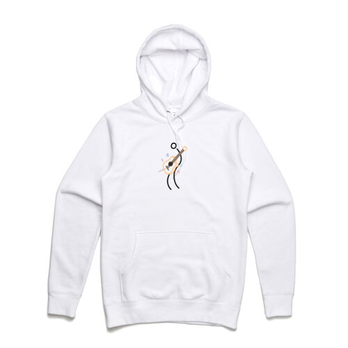 XXU Music Man Hoodie -white Thumbnail