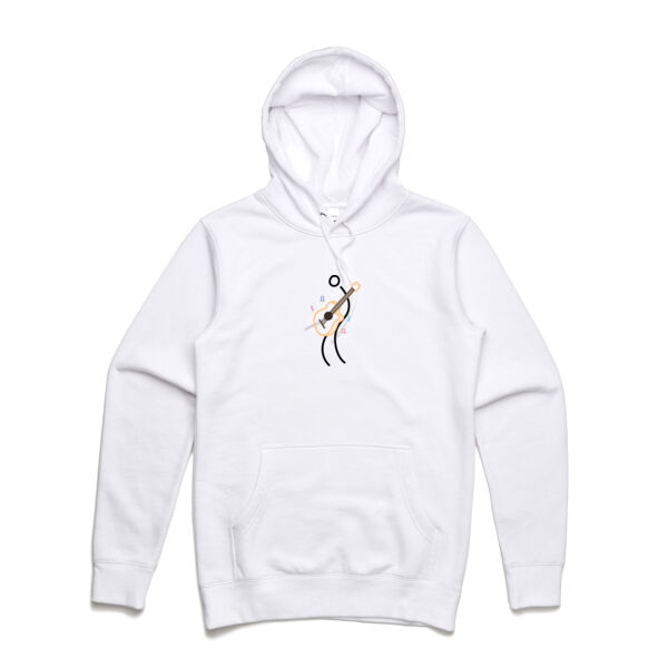 XXU Music Man Hoodie -white Thumbnail
